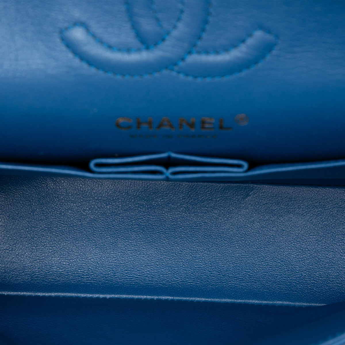 Chanel Small Classic Chevron Lambskin Double Flap