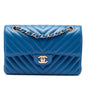 Chanel Small Classic Chevron Lambskin Double Flap