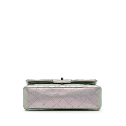 Chanel Small Classic Iridescent Lambskin Double Flap