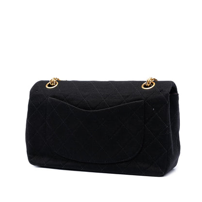 Chanel Small Classic Jersey Double Flap