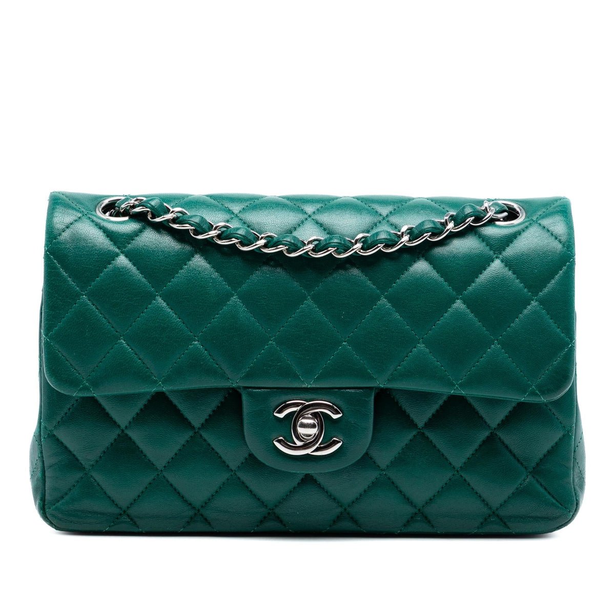 Chanel Small Classic Lambskin Double Flap