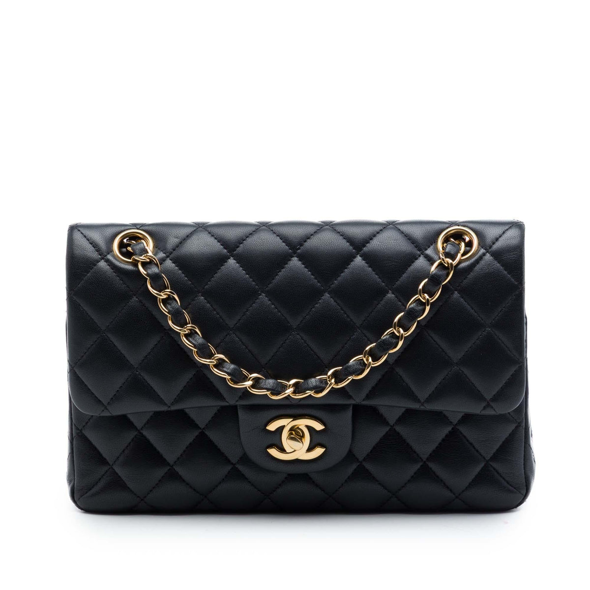 Chanel Small Classic Lambskin Double Flap