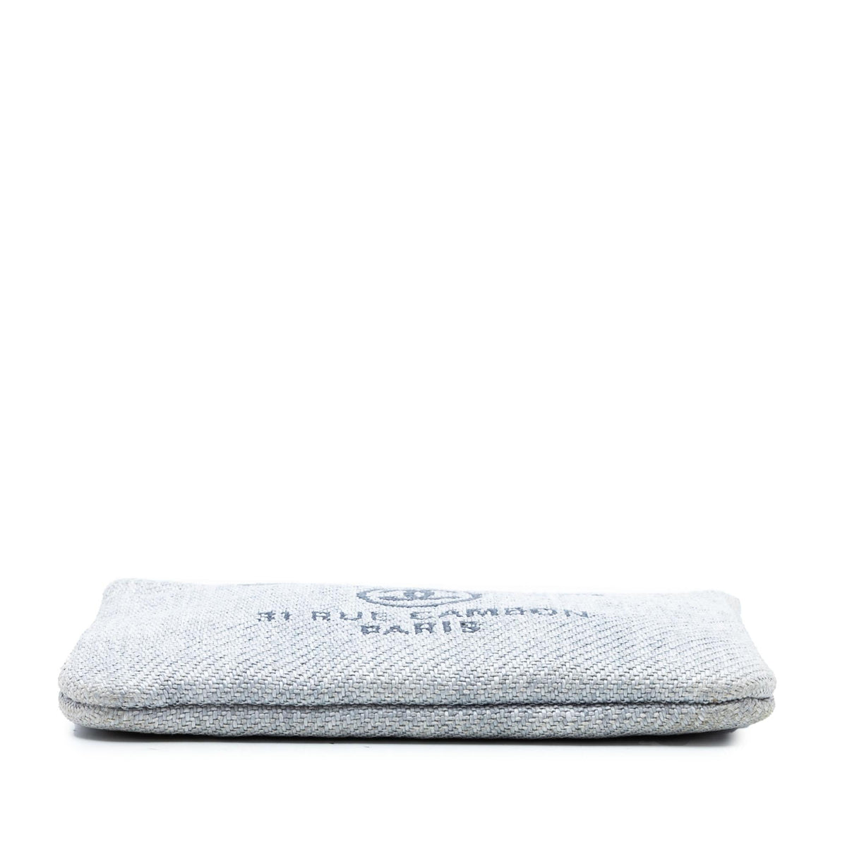 Chanel Small Denim Deauville O Case Clutch