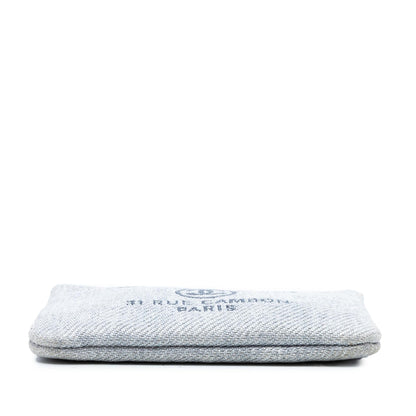Chanel Small Denim Deauville O Case Clutch