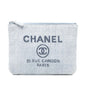 Chanel Small Denim Deauville O Case Clutch