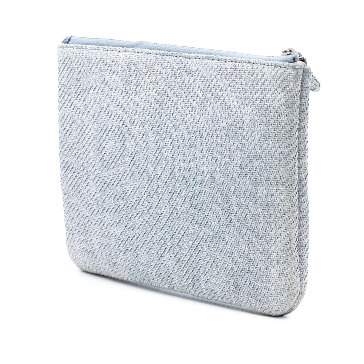 Chanel Small Denim Deauville O Case Clutch