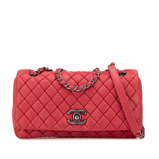 Chanel Small Iridescent Calfskin New Bubble Flap