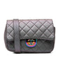 Chanel Small Iridescent Goatskin Double Carry Waist Chain Flap