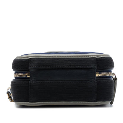 Chanel Small Jersey CC Filigree Vanity Case