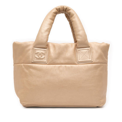 Chanel Small Lambskin Coco Cocoon Reversible Tote