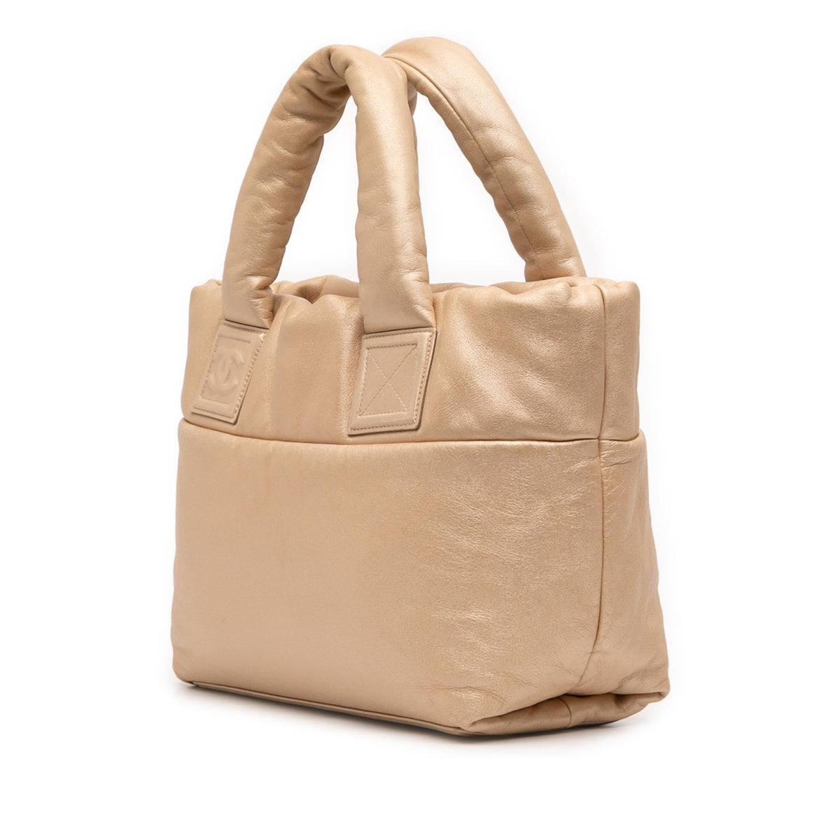 Chanel Small Lambskin Coco Cocoon Reversible Tote