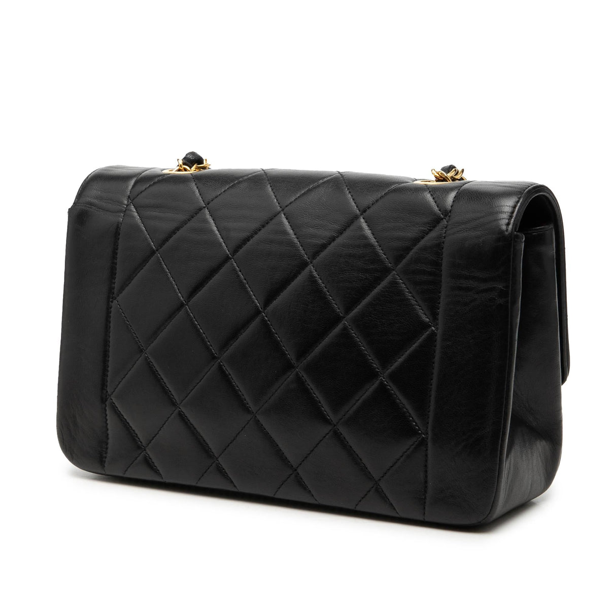 Chanel Small Lambskin Diana Flap