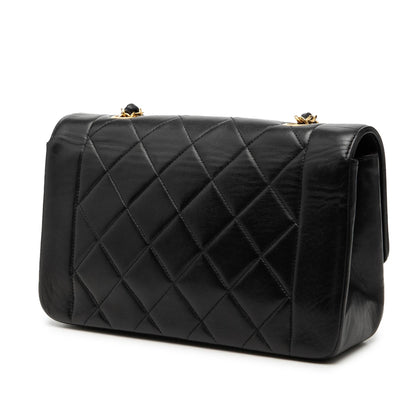 Chanel Small Lambskin Diana Flap