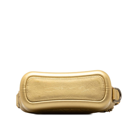 Chanel Small Metallic Lambskin Gabrielle Crossbody