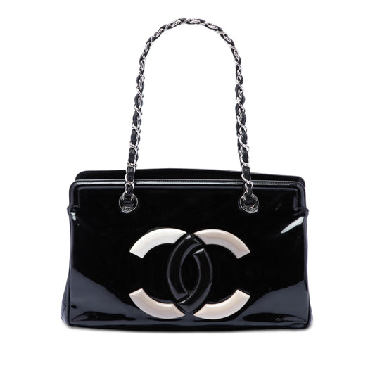 Chanel Small Patent Lipstick Tote