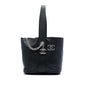 Chanel Small Perforated Calfskin Logo Eyelet Bucket Bag