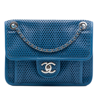 Chanel Small Perforated Calfskin Up In The Air Flap