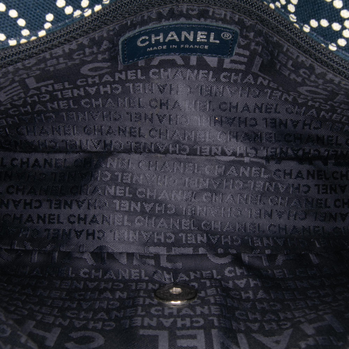 Chanel Small Printed Canvas CC No. 5 Flap