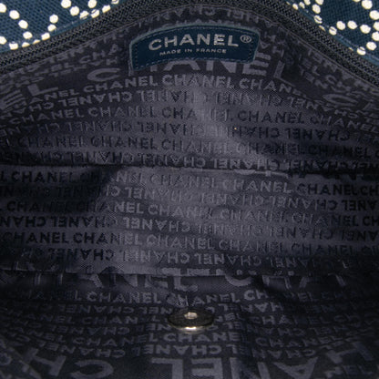 Chanel Small Printed Canvas CC No. 5 Flap