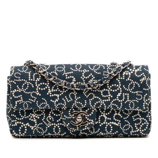 Chanel Small Printed Canvas CC No. 5 Flap