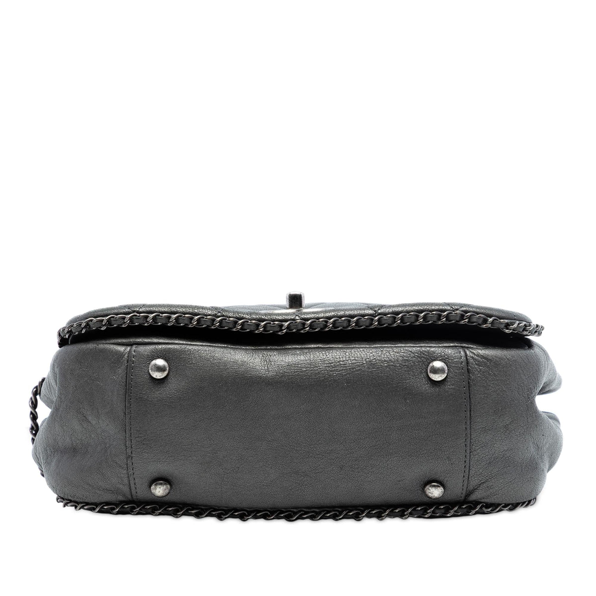 Chanel Small Quilted Calfskin CC Enchained Accordion Flap