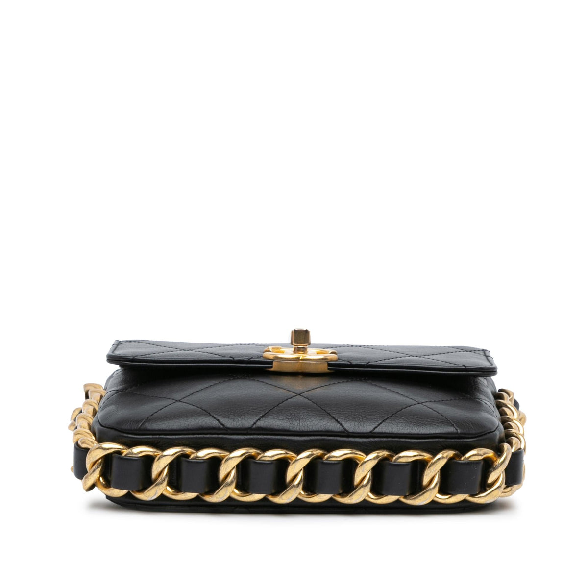 Chanel Small Quilted Calfskin Framing Chain Flap
