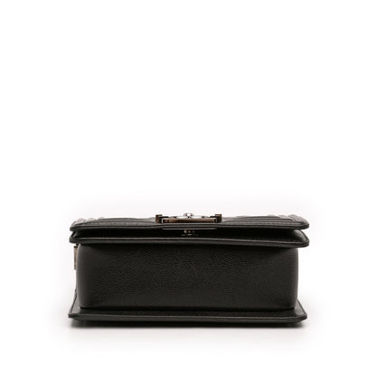 Chanel Small Quilted Caviar Boy Flap
