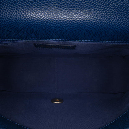 Chanel Small Quilted Caviar Carry Around Flap