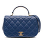 Chanel Small Quilted Caviar Carry Around Flap