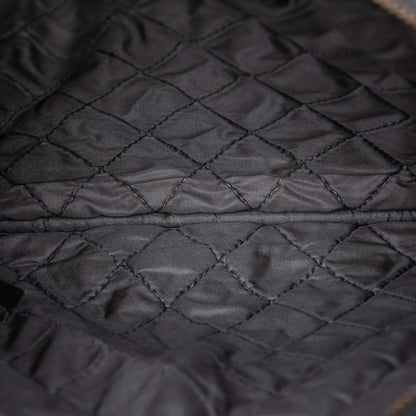 Chanel Small Quilted Crinkled Patent O Case Clutch