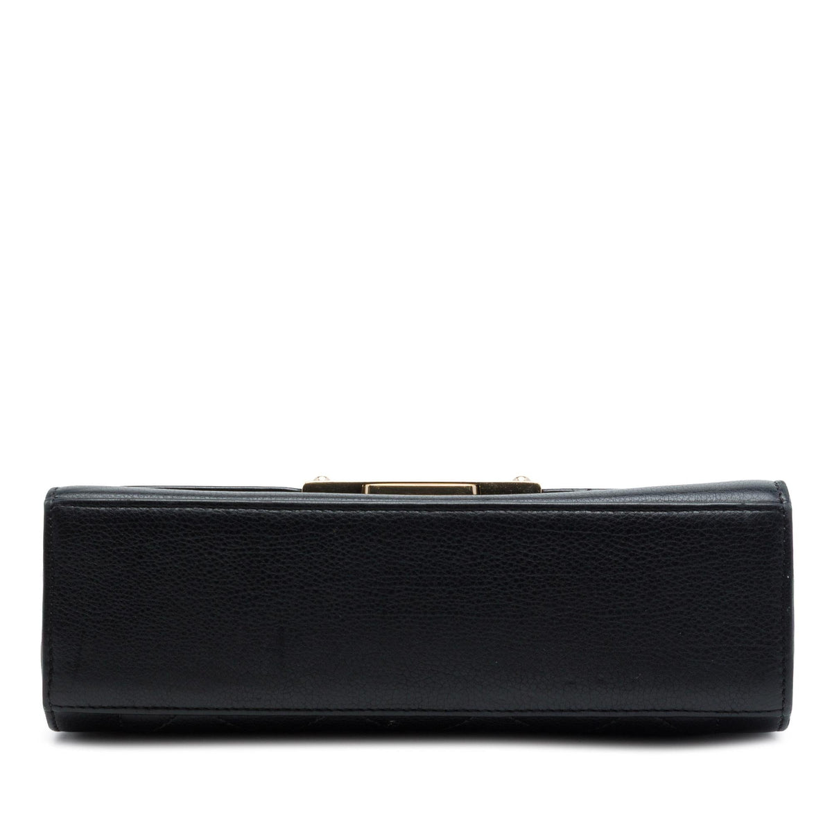 Chanel Small Quilted Grained Calfskin Label Click Flap
