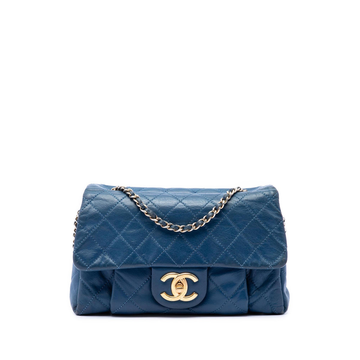Chanel Small Quilted Iridescent Calfskin Chic Quilt Flap