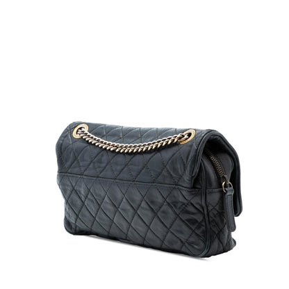 Chanel Small Quilted Iridescent Calfskin Shiva Flap