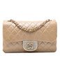 Chanel Small Quilted Iridescent Lambskin Pearl CC Crystal Flap