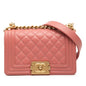 Chanel Small Quilted Lambskin Boy Flap