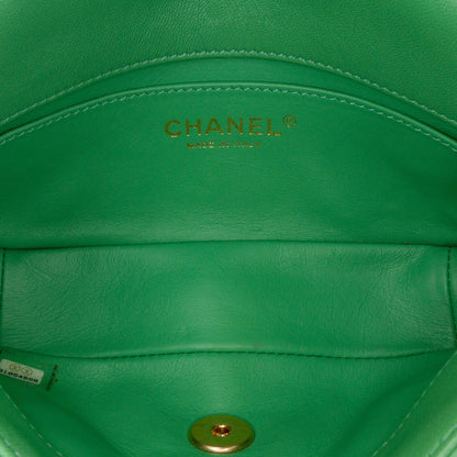 Chanel Small Quilted Lambskin Chain Is More Flap