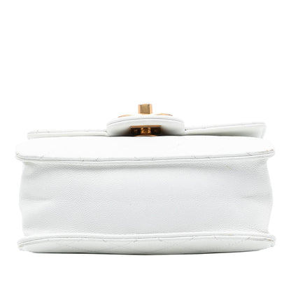 Chanel Small Quilted Lambskin Chic Pearls Flap