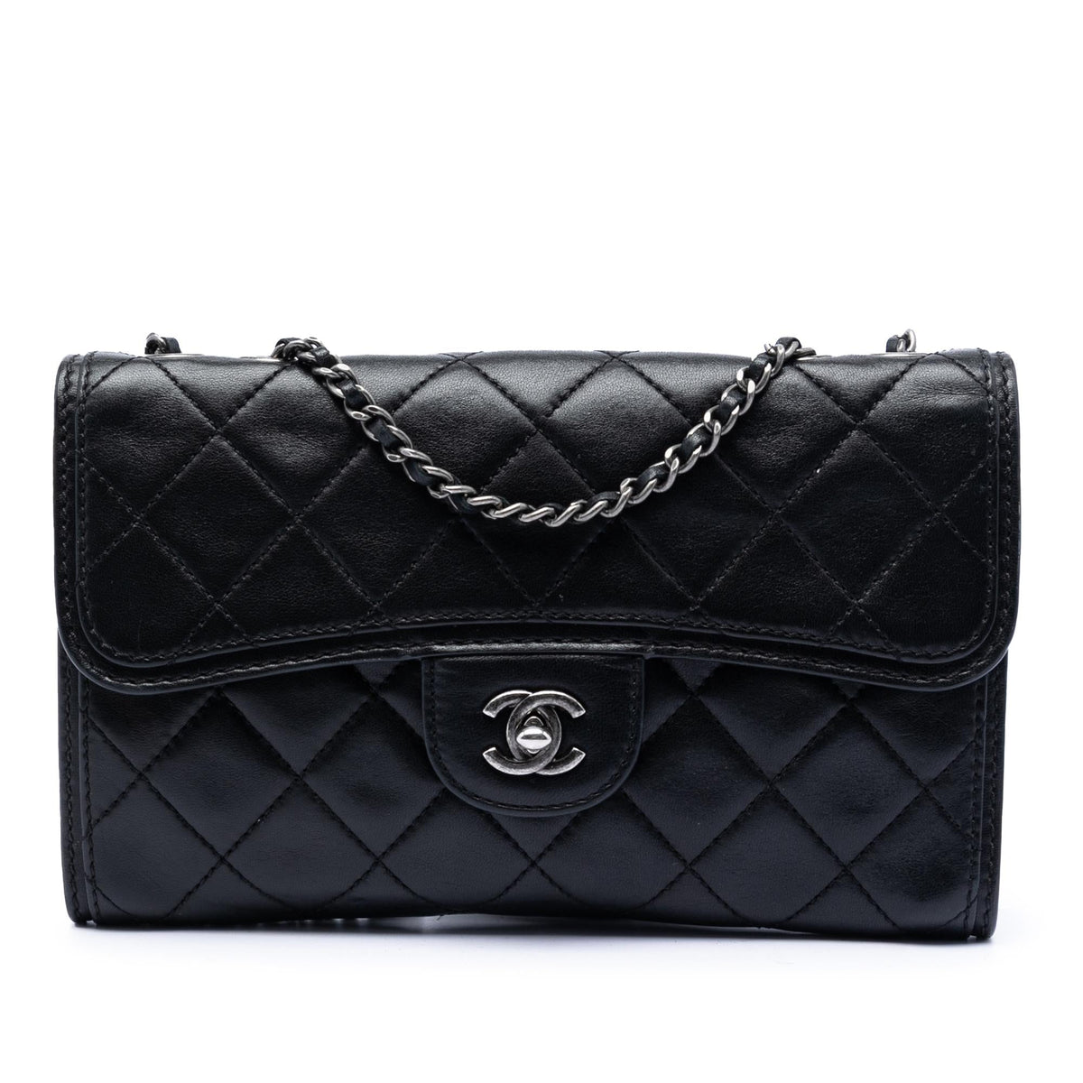 Chanel Small Quilted Lambskin Citizen Zip Flap