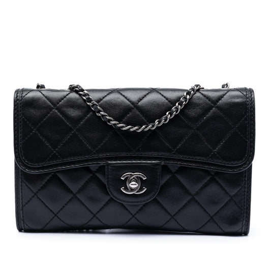Chanel Small Quilted Lambskin Citizen Zip Flap