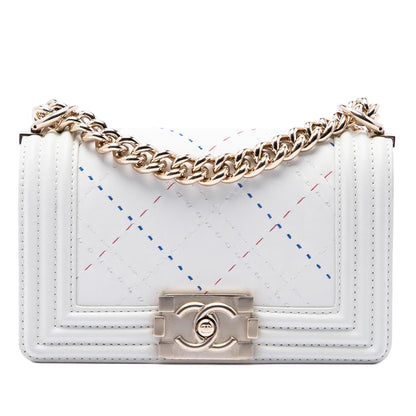 Chanel Small Quilted Lambskin Cruise Line Boy Flap