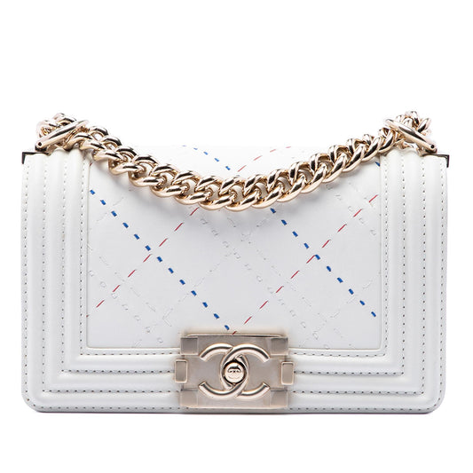 Chanel Small Quilted Lambskin Cruise Line Boy Flap