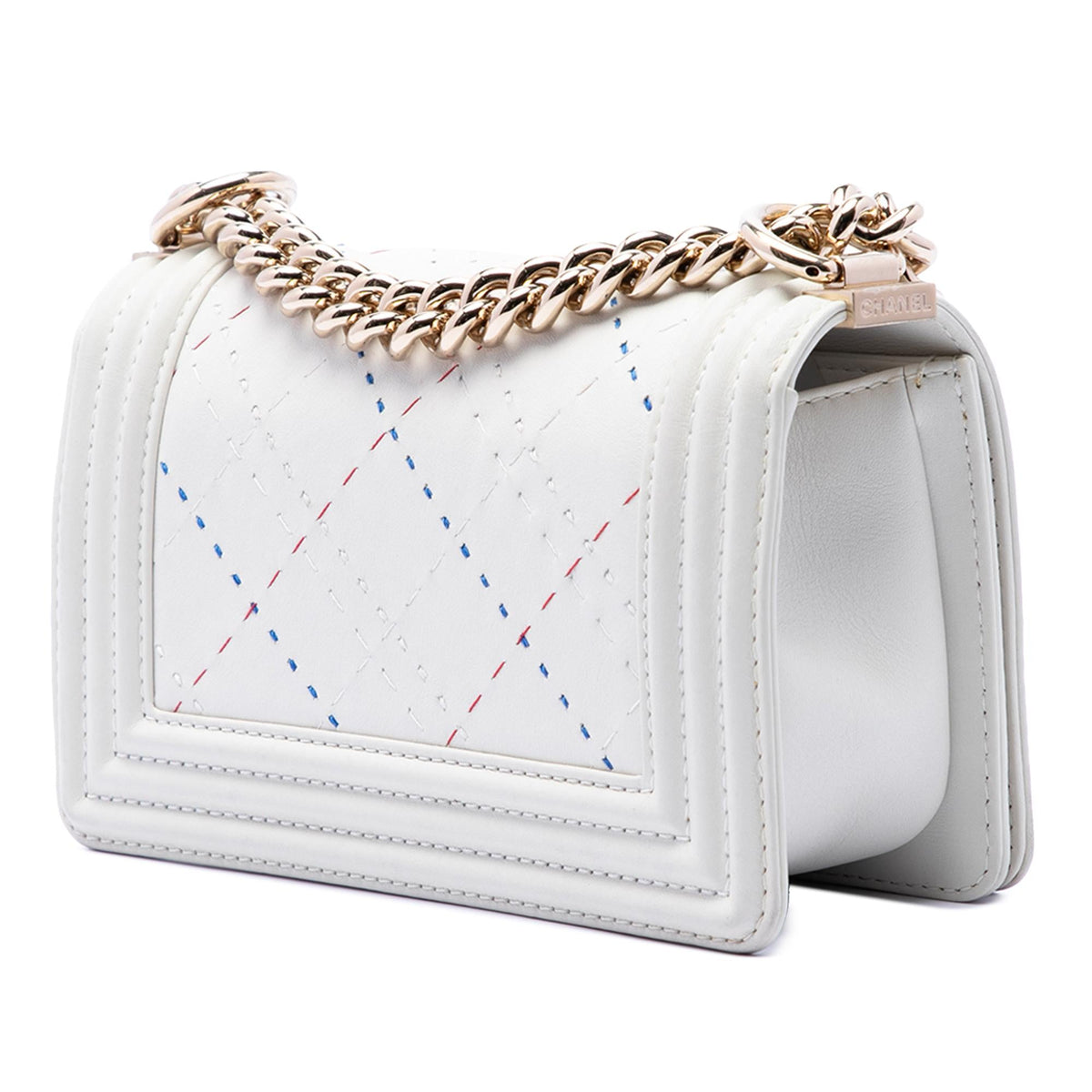 Chanel Small Quilted Lambskin Cruise Line Boy Flap