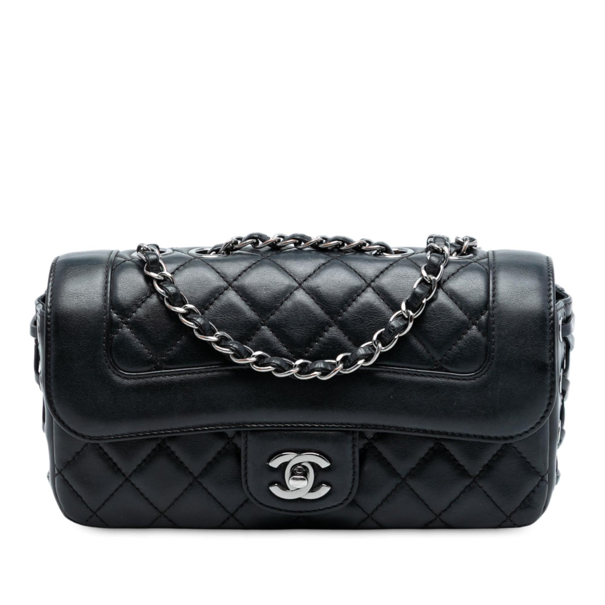 Chanel Small Quilted Lambskin Mademoiselle Chic Flap