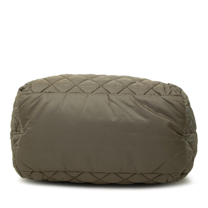Chanel Small Quilted Nylon Coco Cocoon Tote