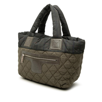 Chanel Small Quilted Nylon Coco Cocoon Tote