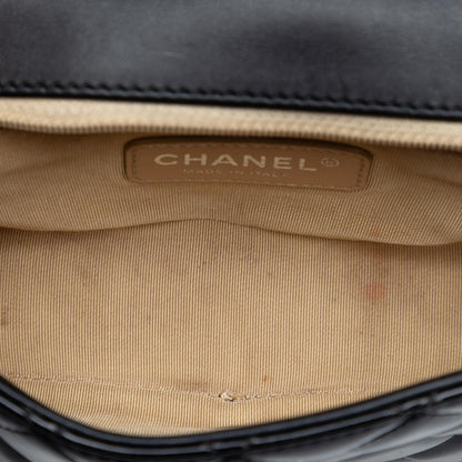 Chanel Small Quilted Patent Coco Boy Flap