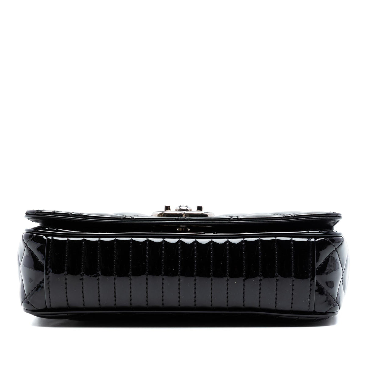 Chanel Small Quilted Patent Coco Boy Flap
