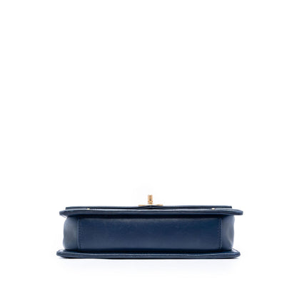 Chanel Small Reversed Chevron Lambskin Flap