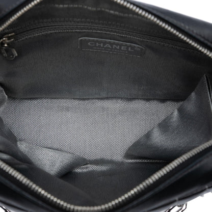 Chanel Small Vertical Quilted Lambskin Mademoiselle Camera Bag