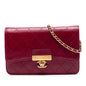 Chanel Stitched Goatskin Golden CC Wallet On Chain